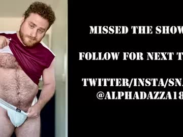 Alpha Dazza, live webcam girl, age 33, from US, streaming now, master, hairy
