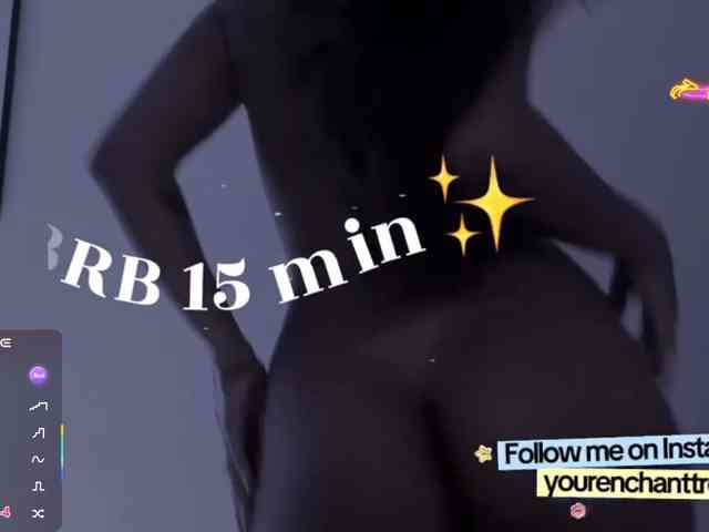 Enchanttres, live webcam girl, age 21, from BONGA DREAMS ♥, streaming now, pijpen, pijpbeurt