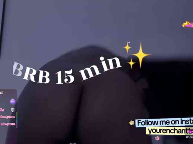 Enchanttres, live webcam girl, age 21, from BONGA DREAMS ♥, streaming now, pijpen, pijpbeurt