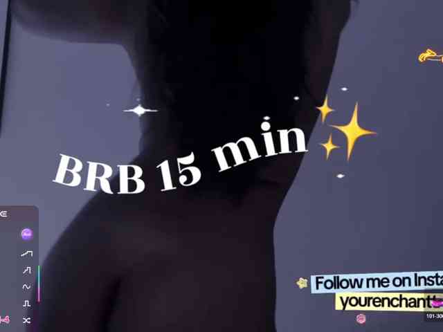 Enchanttres, live webcam girl, age 21, from BONGA DREAMS ♥, streaming now, pijpen, pijpbeurt