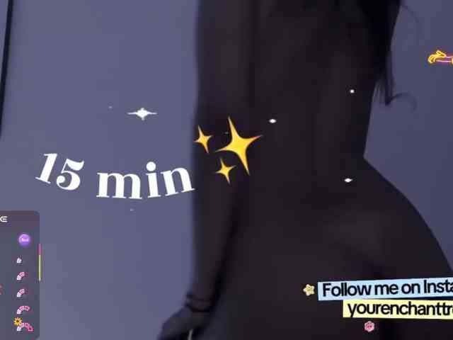 Enchanttres, live webcam girl, age 21, from BONGA DREAMS ♥, streaming now, pijpen, pijpbeurt
