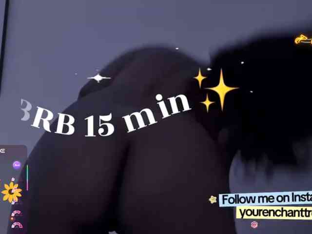 Enchanttres, live webcam girl, age 21, from BONGA DREAMS ♥, streaming now, pijpen, pijpbeurt