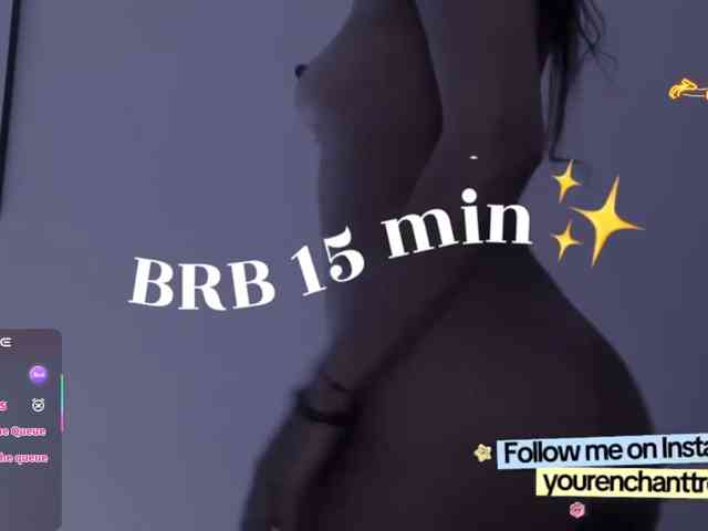 Enchanttres, live webcam girl, age 21, from BONGA DREAMS ♥, streaming now, pijpen, pijpbeurt