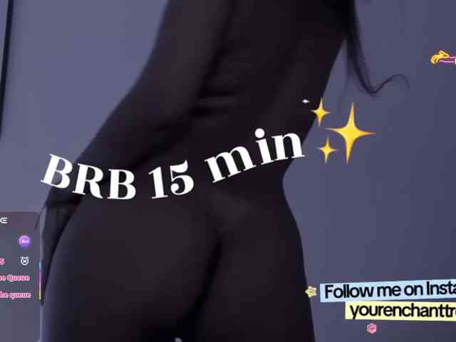Enchanttres, live webcam girl, age 21, from BONGA DREAMS ♥, streaming now, pijpen, pijpbeurt