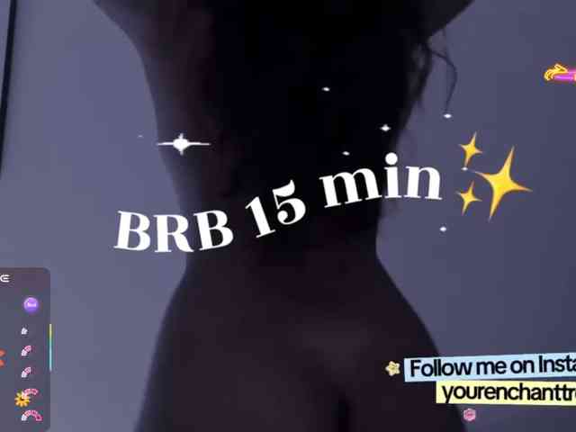 Enchanttres, live webcam girl, age 21, from BONGA DREAMS ♥, streaming now, pijpen, pijpbeurt