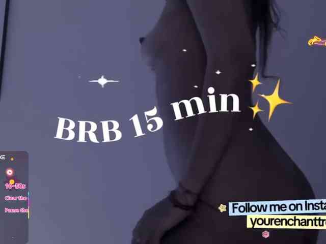 Enchanttres, live webcam girl, age 21, from BONGA DREAMS ♥, streaming now, pijpen, pijpbeurt