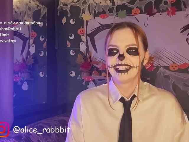 AliceRabbit, live webcam girl, age 20, from Россия, streaming now, kontneuken, pijpbeurt