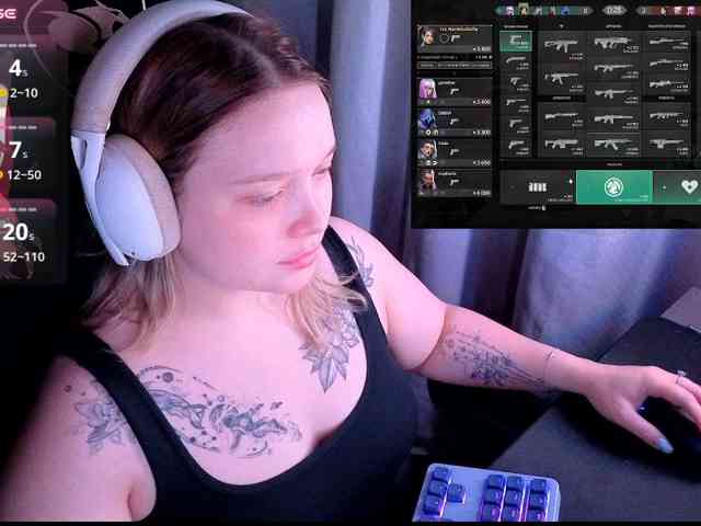 AlinaAdams, live webcam girl, age 22, from Россия, streaming now, kontneuken, chatten
