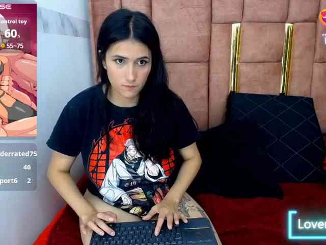 DARK-PARADISE, live webcam girl, age 22, from COLOMBIA, streaming now, aziatische massage, balzuigen