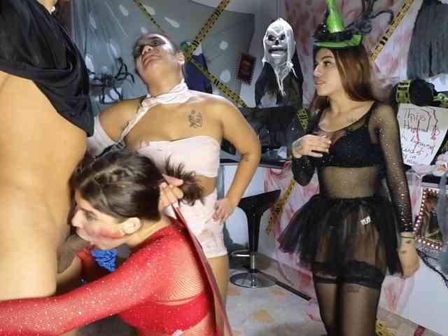 Nighttimedate-room, live webcam girl, age 19, from COLOMBIA, streaming now, trio, anaal spelen