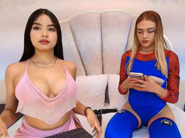 EllieAndMolly, live webcam girl, age 20, from COLOMBIA, streaming now, aziatische massage, kontvingeren